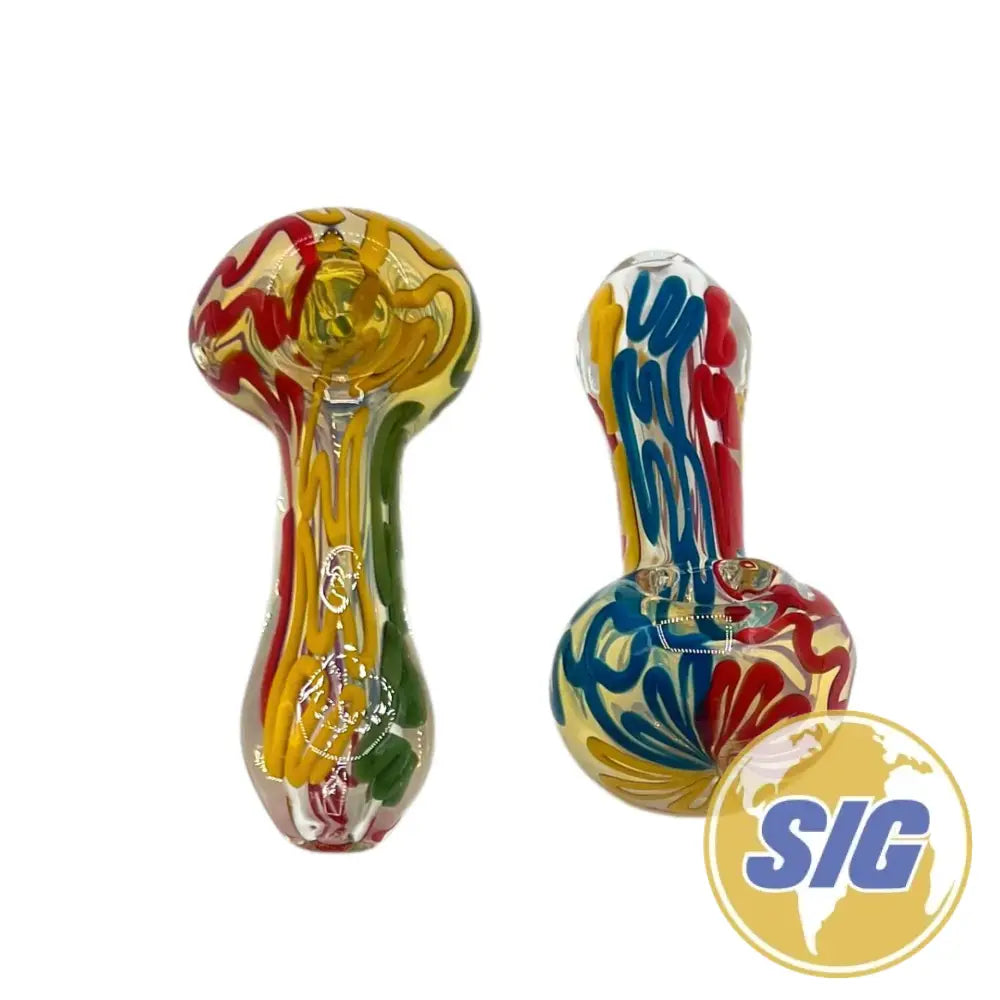 Tropical Bloom Hand Pipe |REF: HP 563|