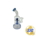 Twisted Blue Water Pipe | REF: WP-SM-024|