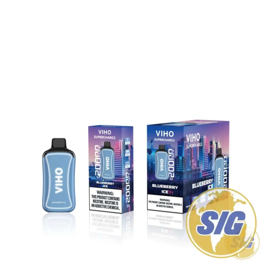 VIHO Supercharge 20000 Puffs Disposable Vape - Blueberry Ice