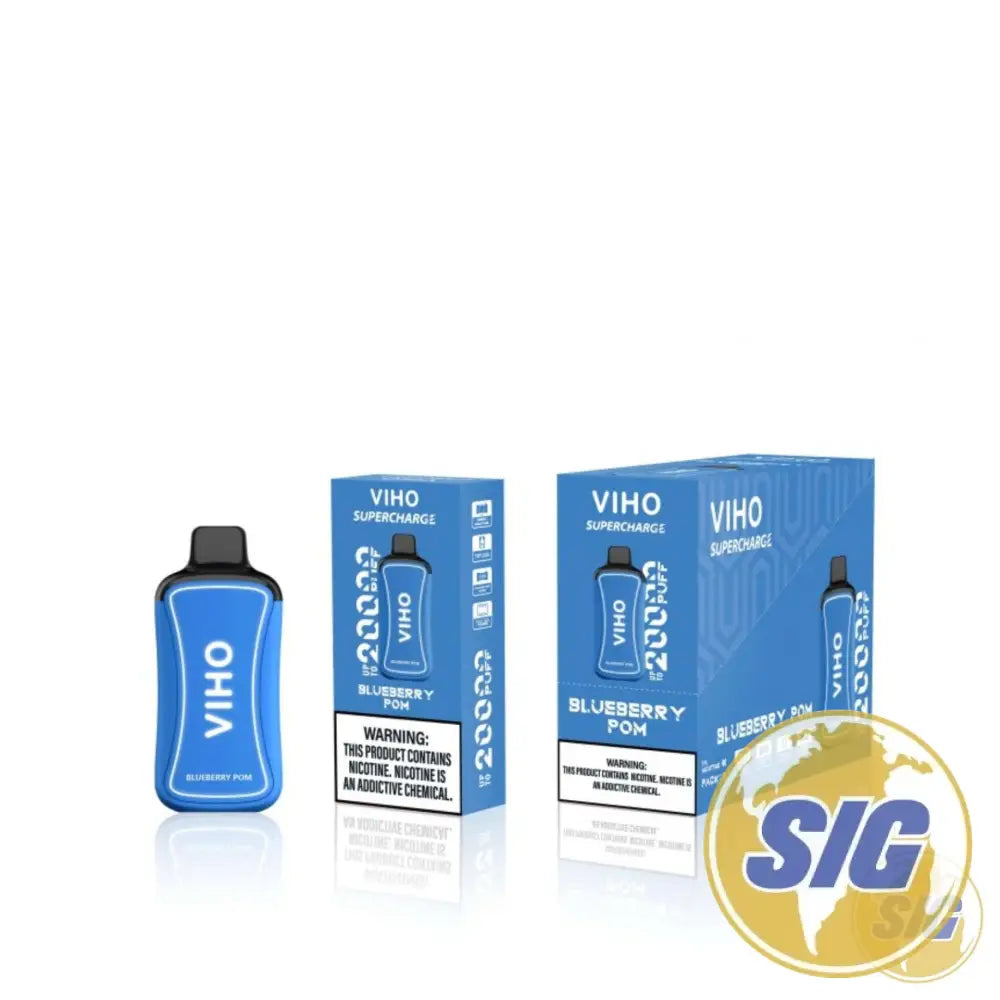 VIHO Supercharge 20000 Puffs Disposable Vape - Blueberry Pom