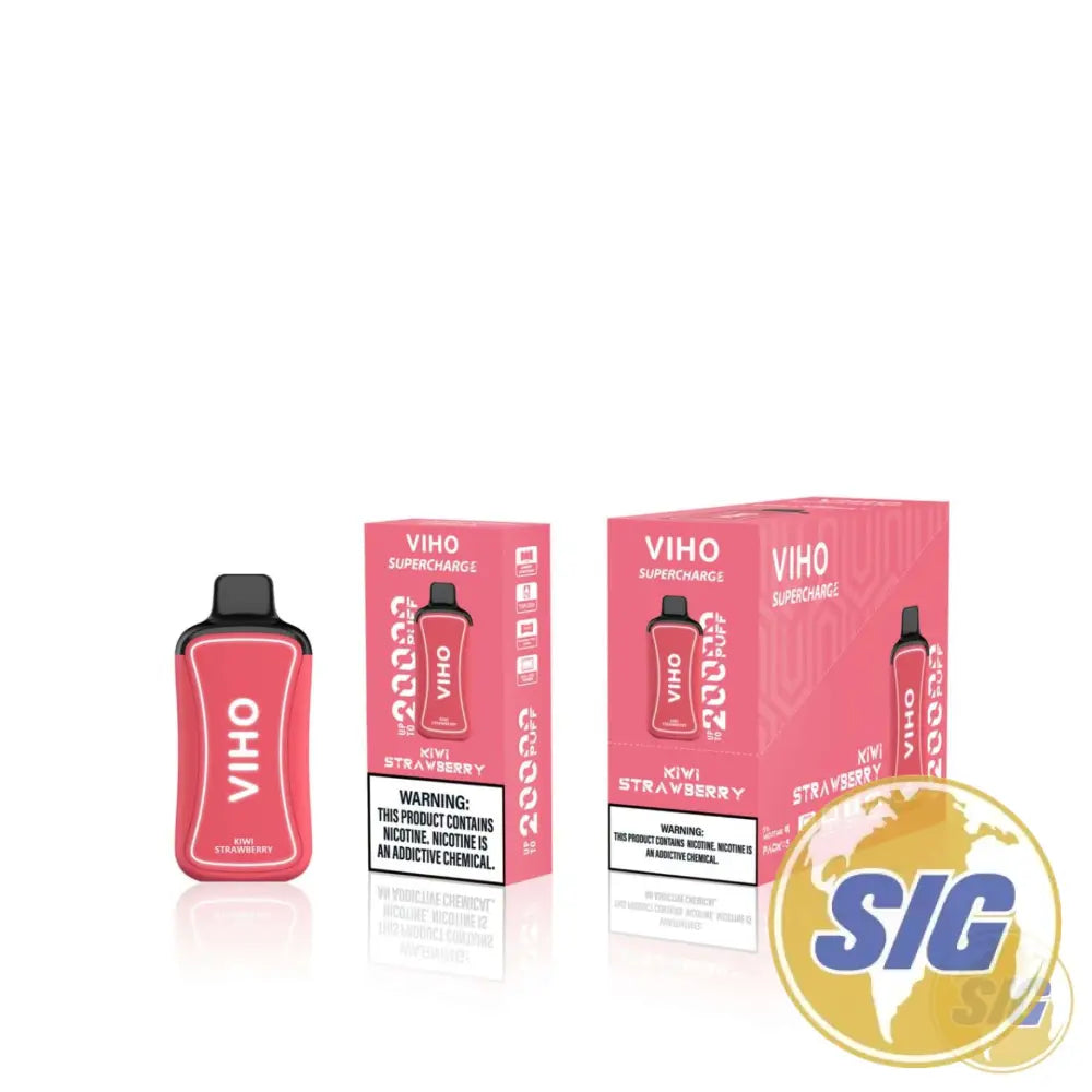 VIHO Supercharge 20000 Puffs Disposable Vape - Kiwi Strawberry