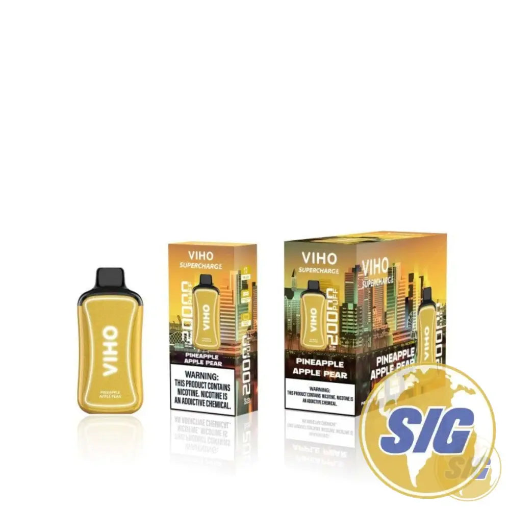 VIHO Supercharge 20000 Puffs Disposable Vape - Pineapple Apple Pear