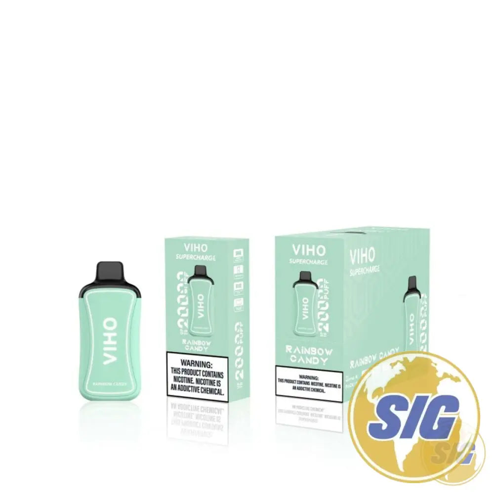 VIHO Supercharge 20000 Puffs Disposable Vape - Rainbow Candy