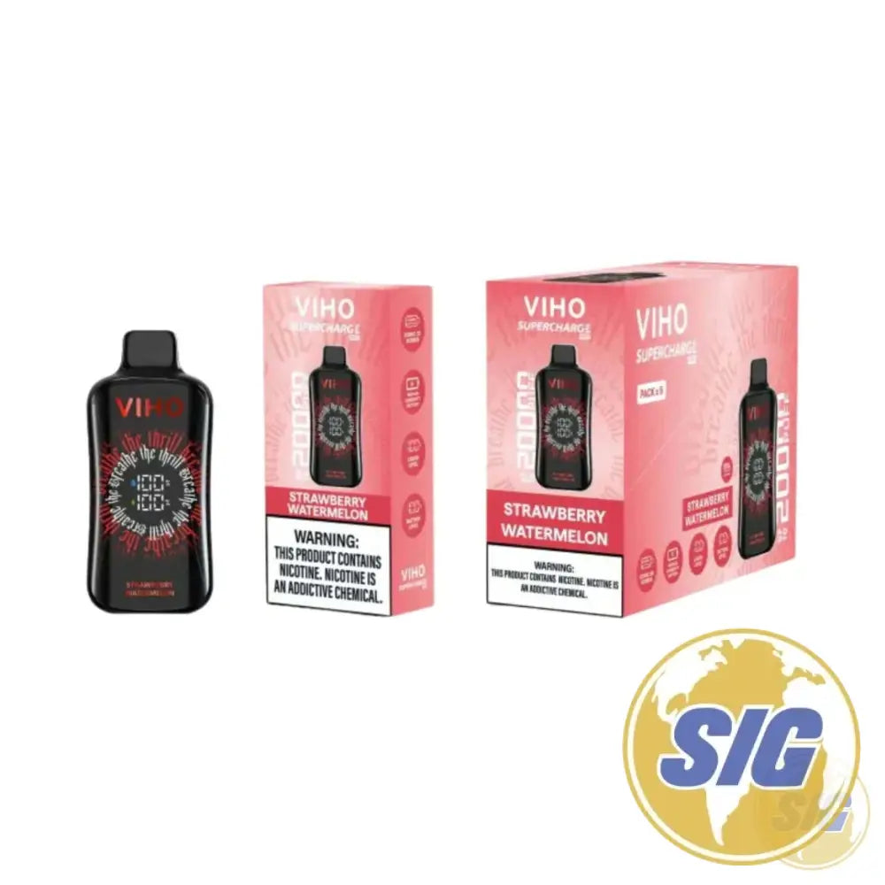 Viho SuperCharge Pro 20000 Puffs Dipsosable Vape - Strawberry Watermelon