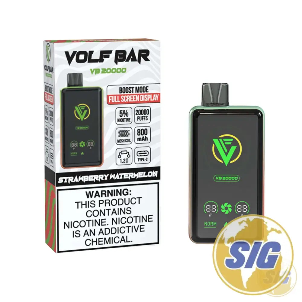 Volf Bar VB 20k Puffs Disposable Vape - Strawberry Watermelon