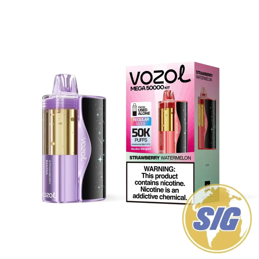 Vozol Mega 50K Kit - Strawberry Watermelon