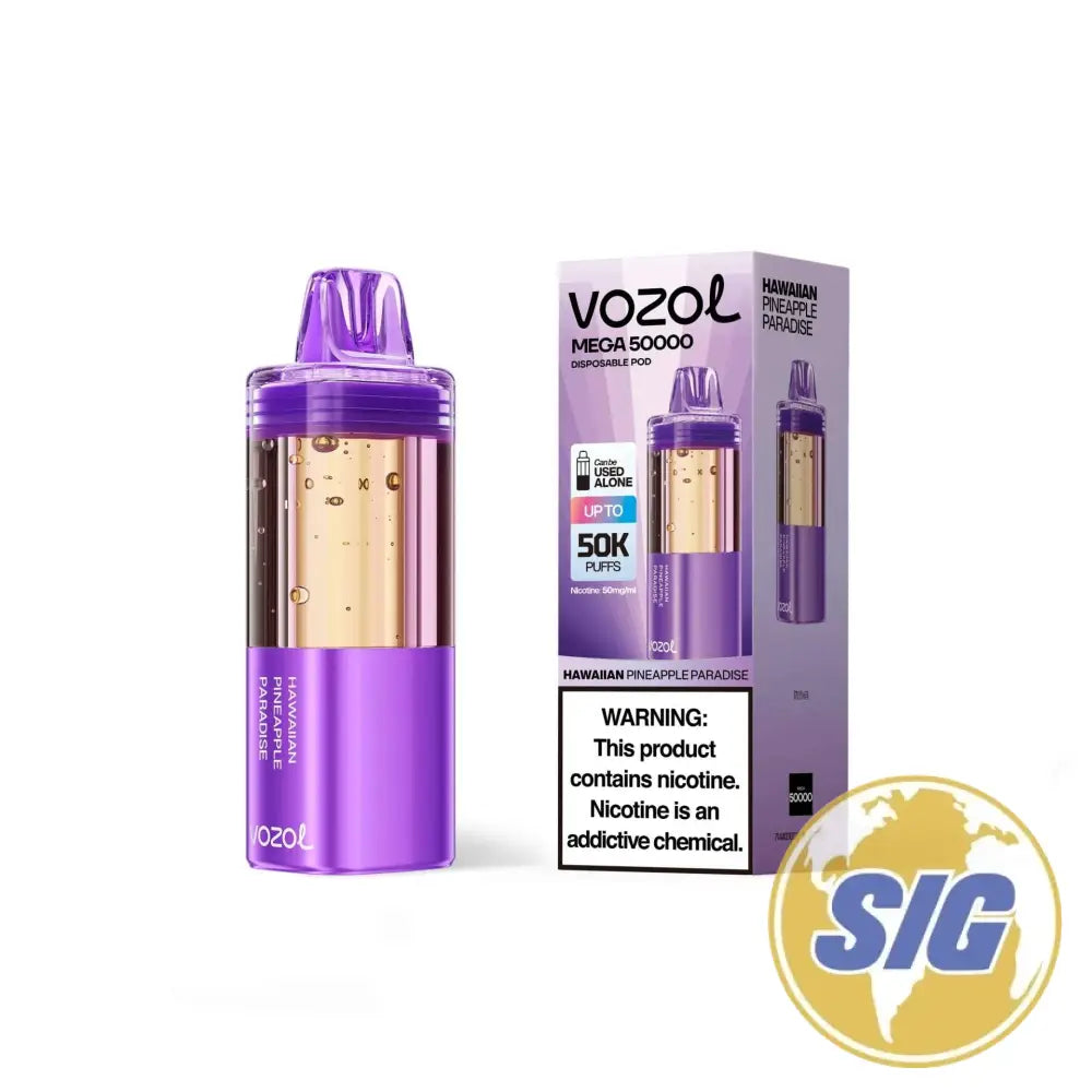 Vozol Mega 50K Pod - Hawaiian Pineapple Paradise