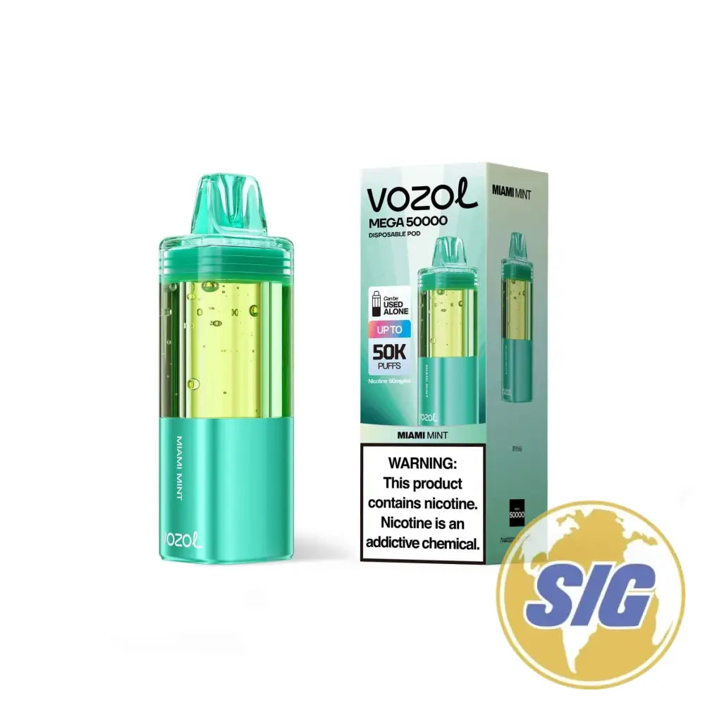 Vozol Mega 50K Pod - Miami Mint