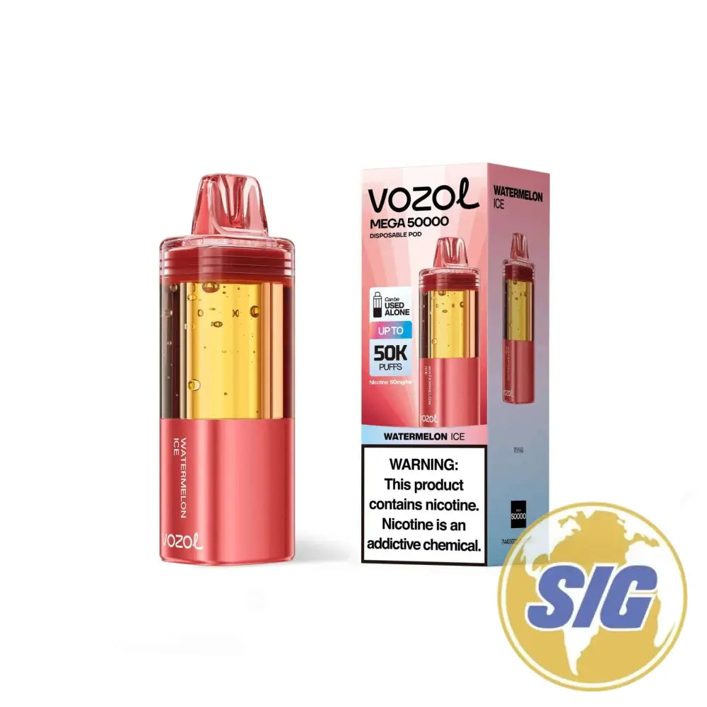Vozol Mega 50K Pod - Watermelon Ice
