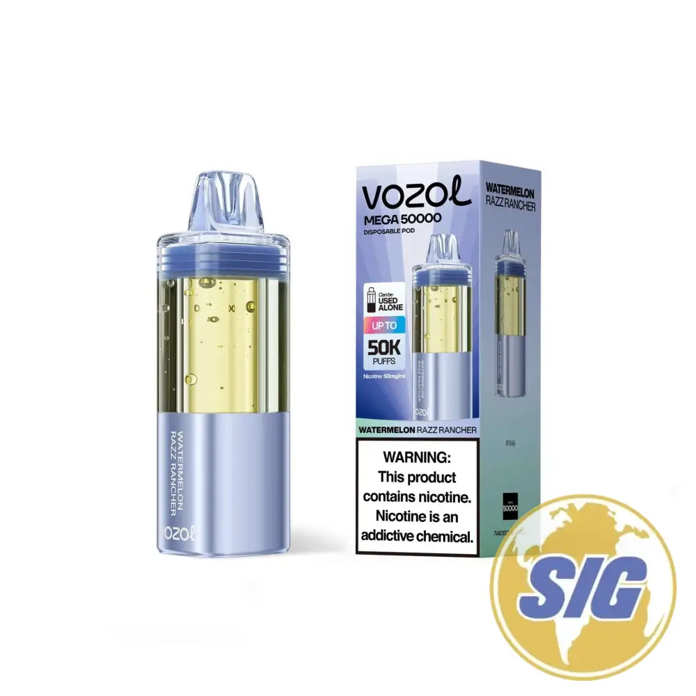 Vozol Mega 50K Pod - Watermelon Razz Rancher