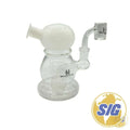White Dome Water Pipe | REF: WP-SM-014|
