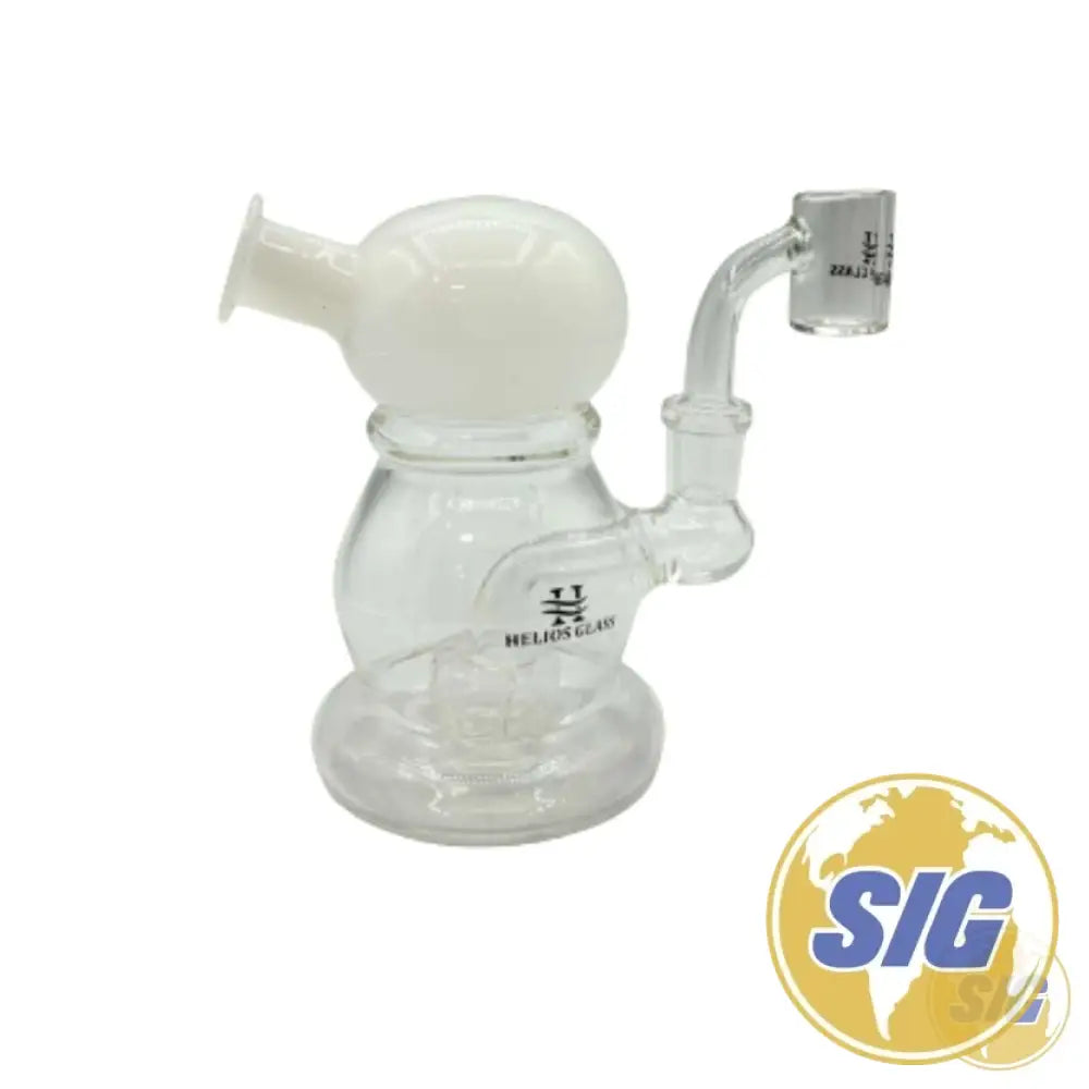 White Dome Water Pipe | REF: WP-SM-014|