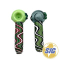 Zephyr Zigzags Hand Pipe |REF: HP 144|