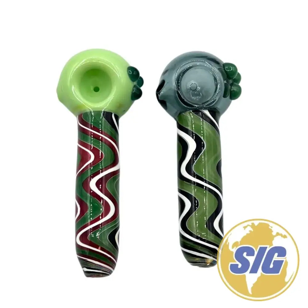 Zephyr Zigzags Hand Pipe |REF: HP 144|