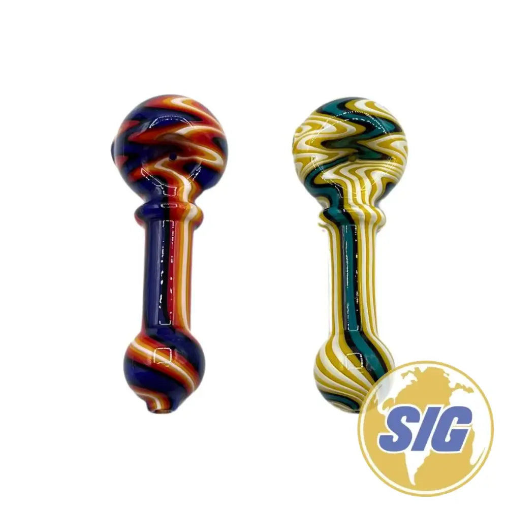 Zigzag Zenith Hand Pipe |REF: HP 204| - A