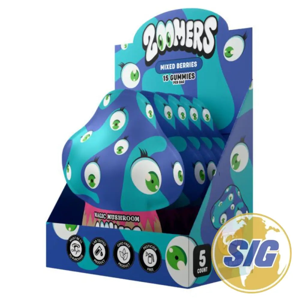 Zoomers Magic Mushroom Gummies 5cnt