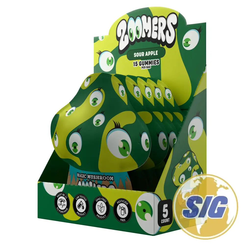 Zoomers Magic Mushroom Gummies 5cnt