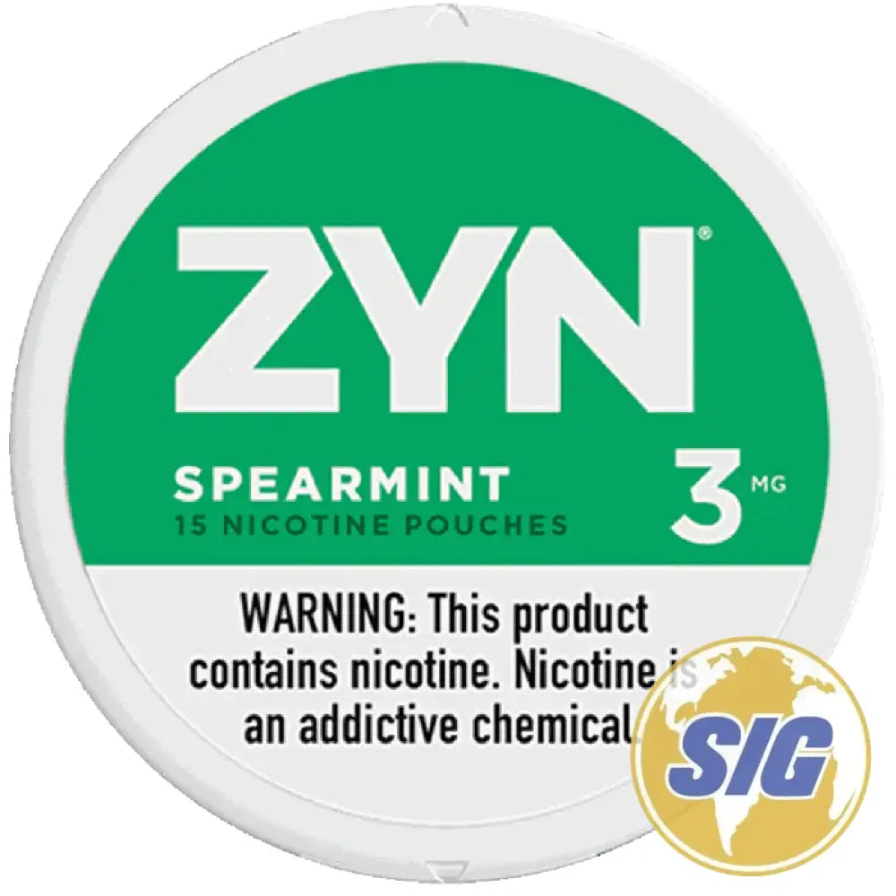 Zyn Nicotine Pouch 5CNT/Sleeve - 3MG / Spearmint