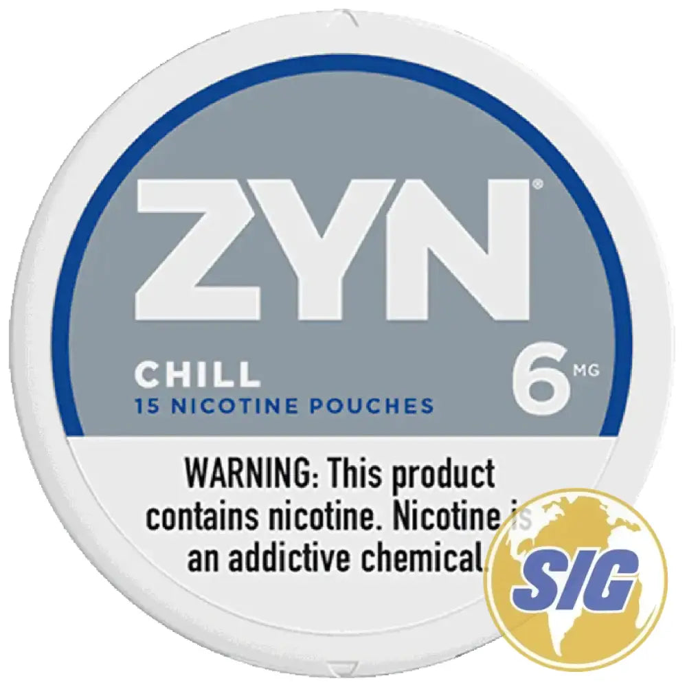 Zyn Nicotine Pouch 5CNT/Sleeve - 6MG / Chill