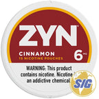 Zyn Nicotine Pouch 5CNT/Sleeve - 6MG / Cinnamon