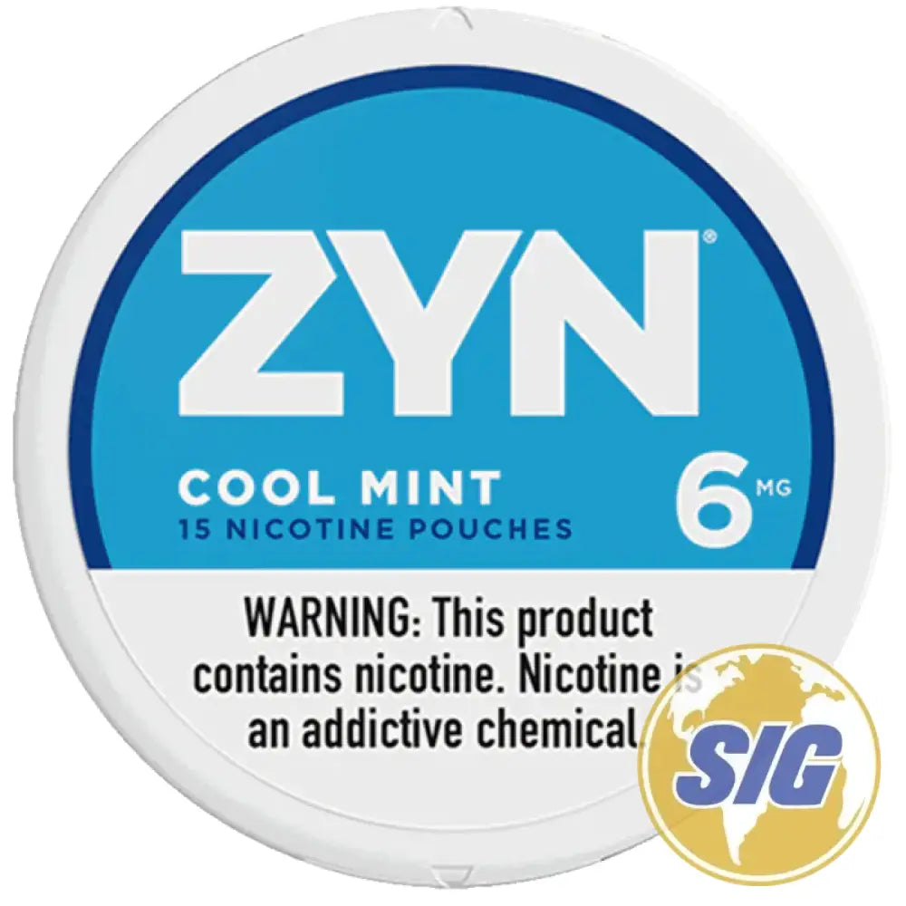 Zyn Nicotine Pouch 5CNT/Sleeve - 6MG / Cool Mint