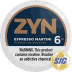 Zyn Nicotine Pouch 5CNT/Sleeve - 6MG / Espresso Martini