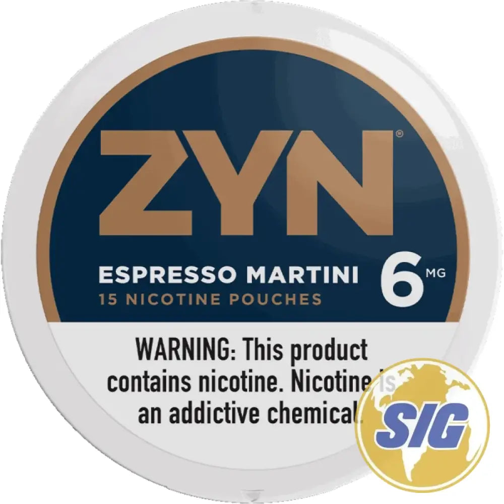 Zyn Nicotine Pouch 5CNT/Sleeve - 6MG / Espresso Martini