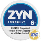 Zyn Nicotine Pouch 5CNT/Sleeve - 6MG / Peppermint