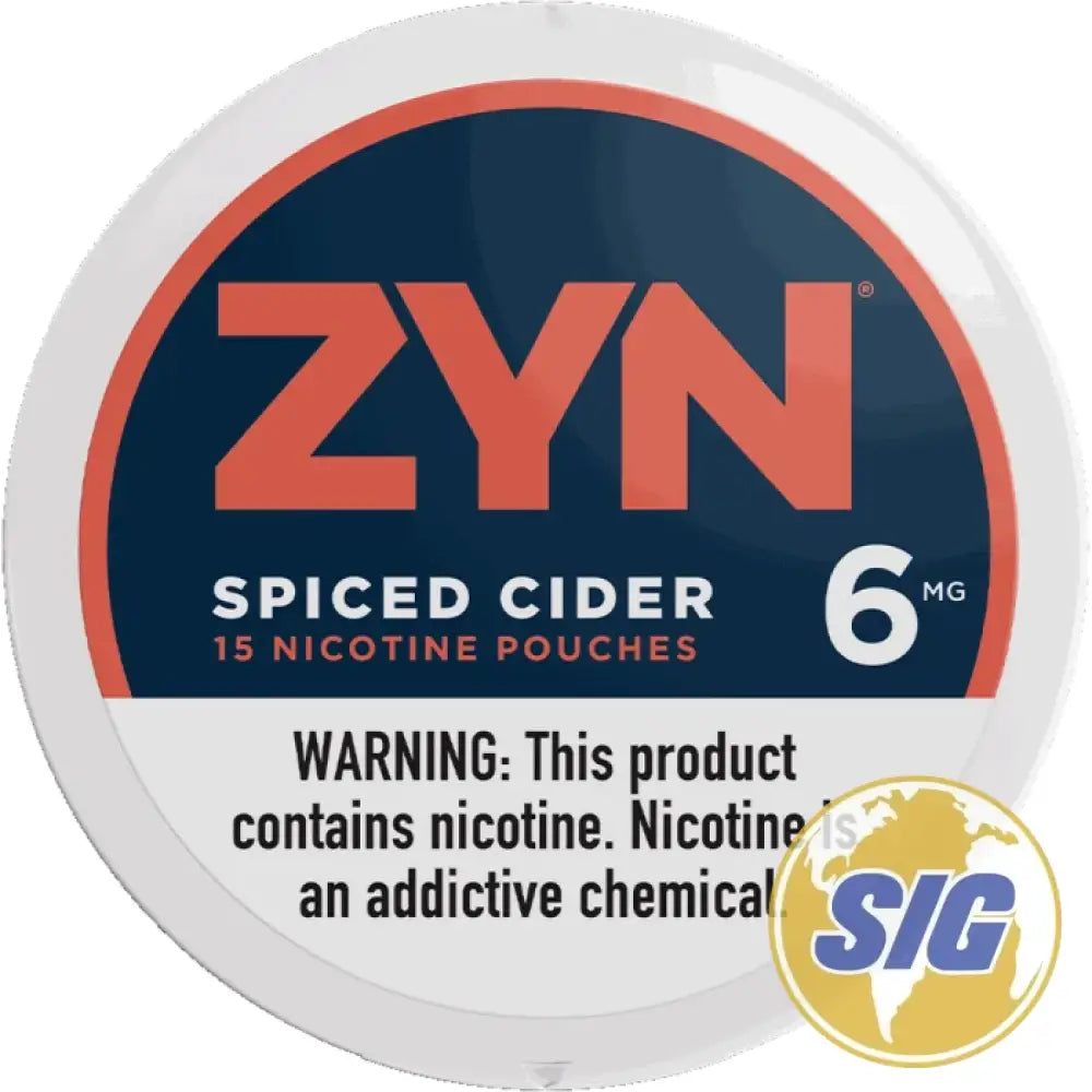 Zyn Nicotine Pouch 5CNT/Sleeve - 6MG / Spiced Cider